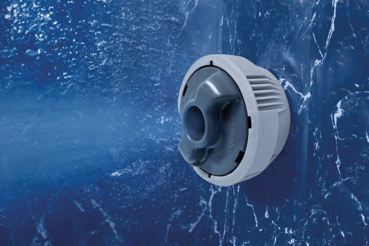 Bestway LAY-Z-SPA® Energiespar-Whirlpool Toronto AirJet™ Holz-Optik